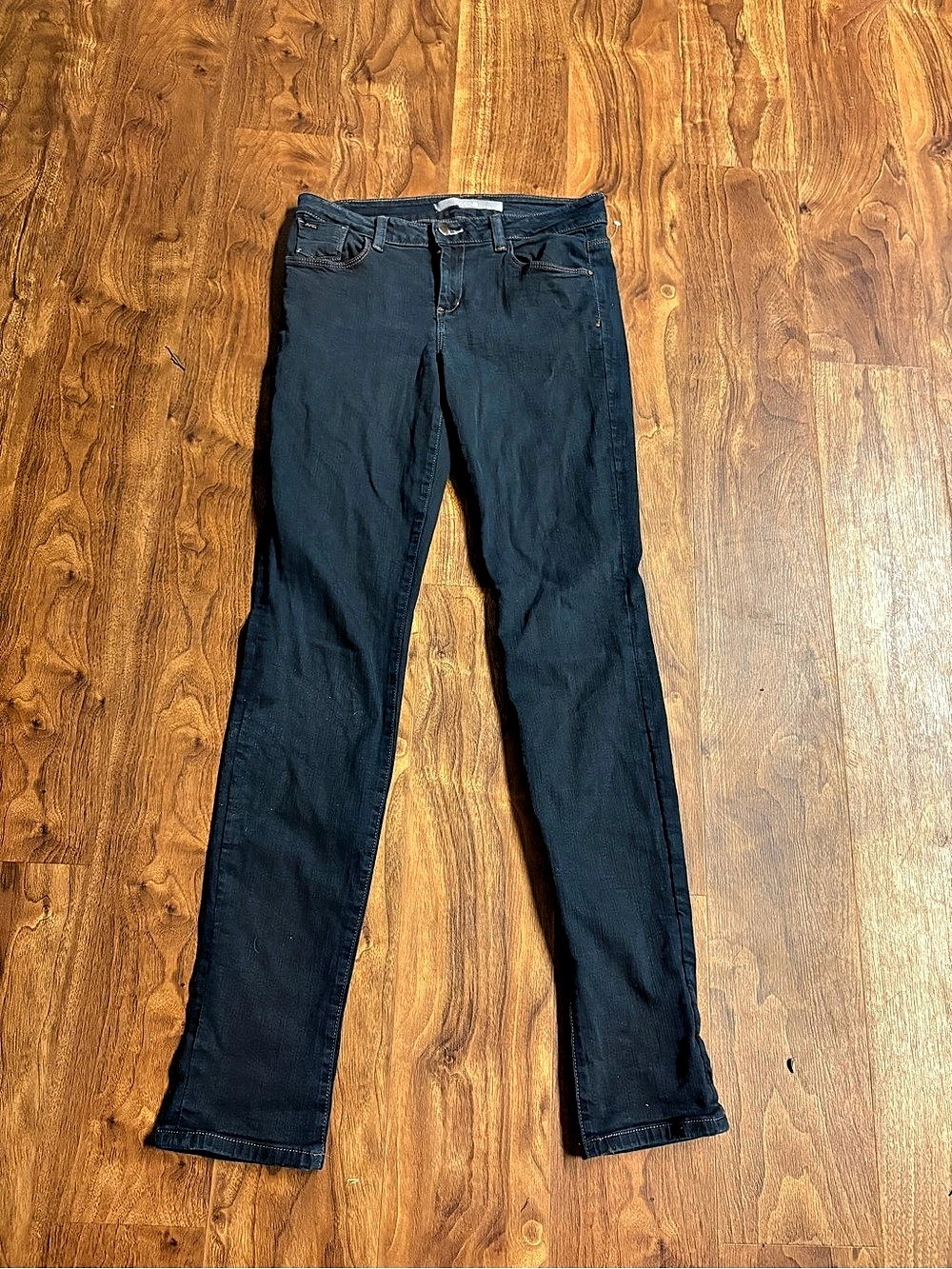 Joe’s Jeans The Skinny Visionaire W28 L32 Dark Gray Wash Denim Jeans Size 28